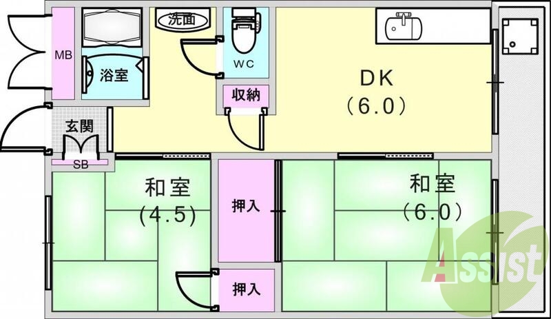 ファミリーの方にちょうど良いサイズ感ですね
