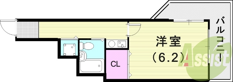 1階の間取り図