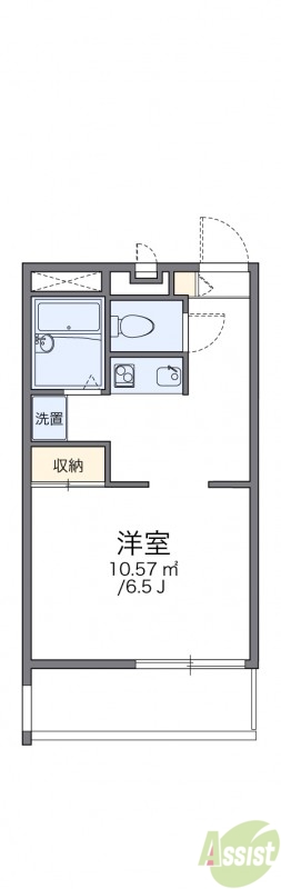 3階の間取り図