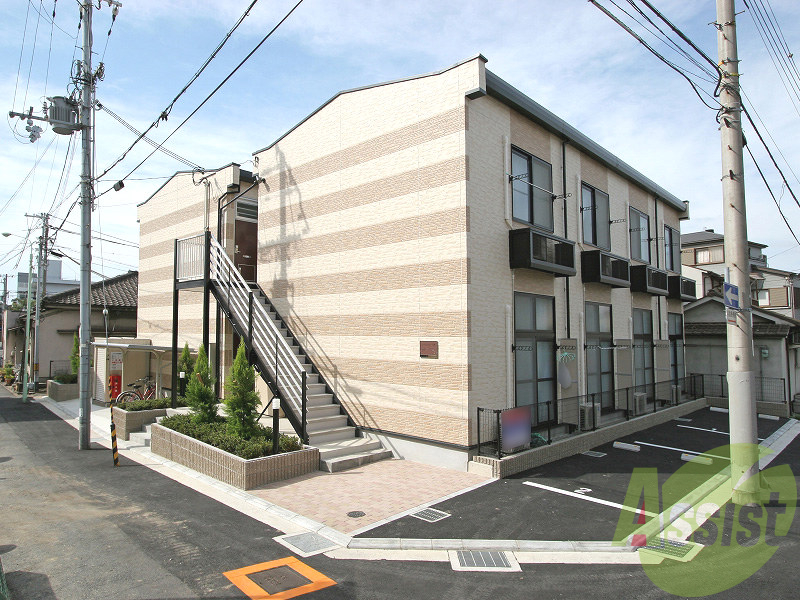 レオパレス道意１号の外観