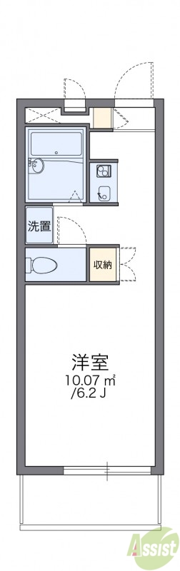 代表的な間取のため実際の間取とは異なる場合があります