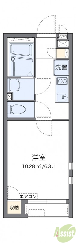 代表的な間取のため実際の間取とは異なる場合があります