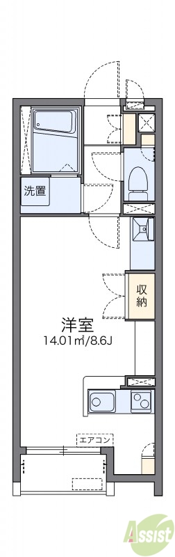 代表的な間取のため実際の間取とは異なる場合があります