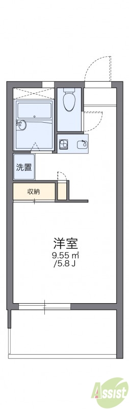 代表的な間取のため実際の間取とは異なる場合があります