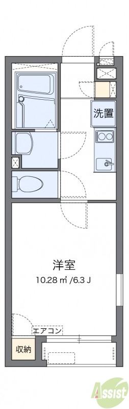 代表的な間取のため実際の間取とは異なる場合があります