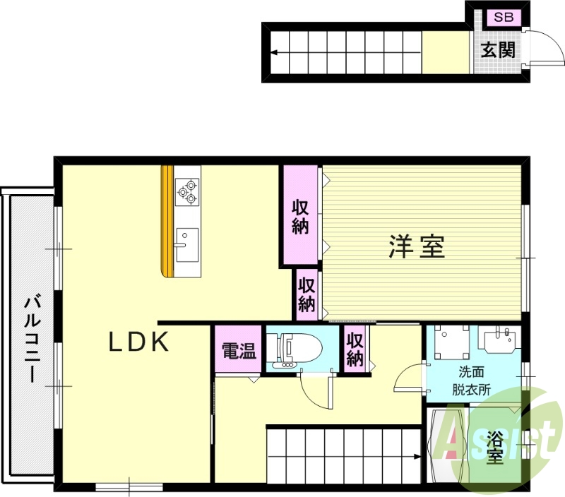 間取図