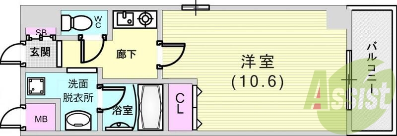 広々とした間取りです。