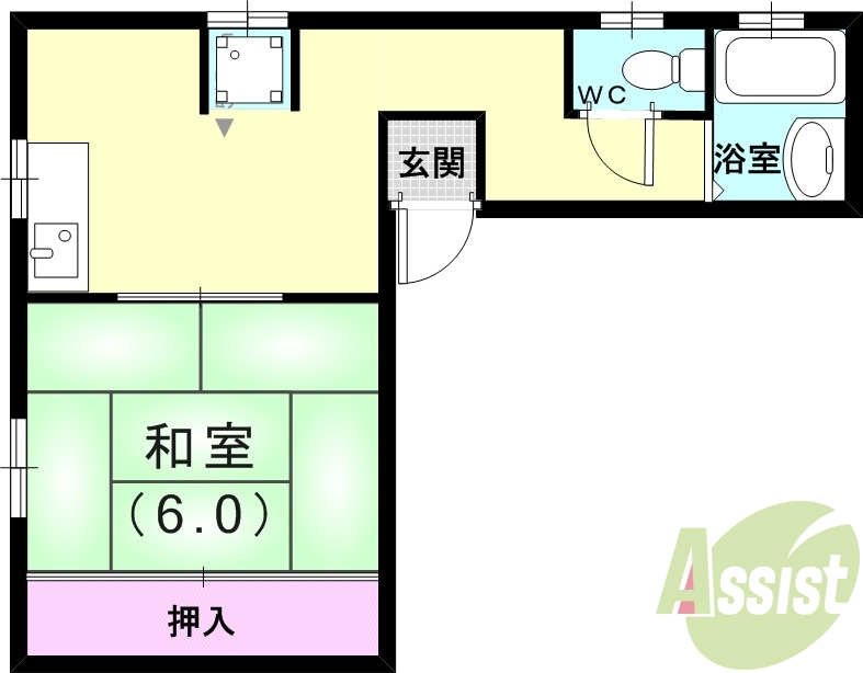 5階の間取り図