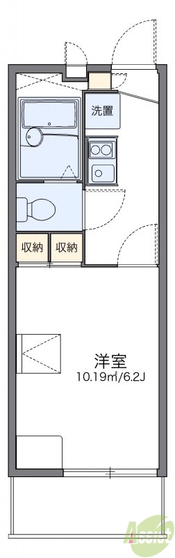 代表的な間取のため実際の間取とは異なる場合があります