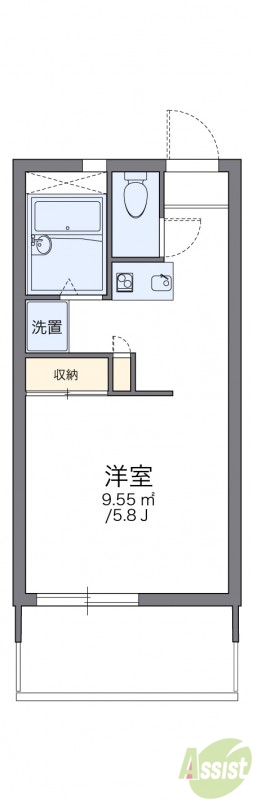 代表的な間取のため実際の間取とは異なる場合があります