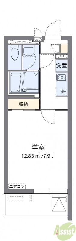 代表的な間取のため実際の間取とは異なる場合があります
