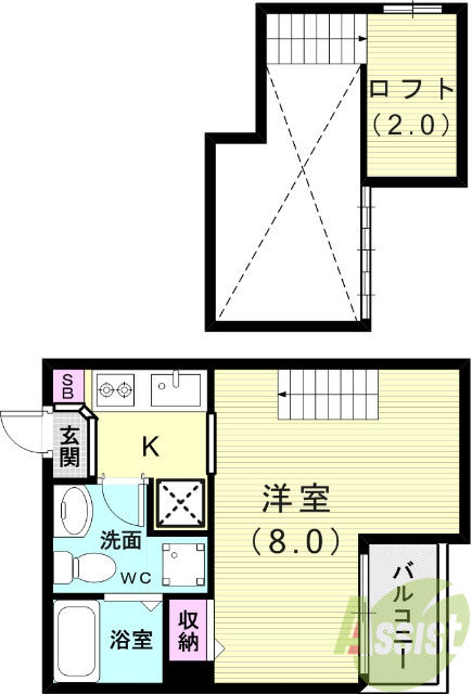 シンプルな住み心地を実感できる素敵な間取りになってます