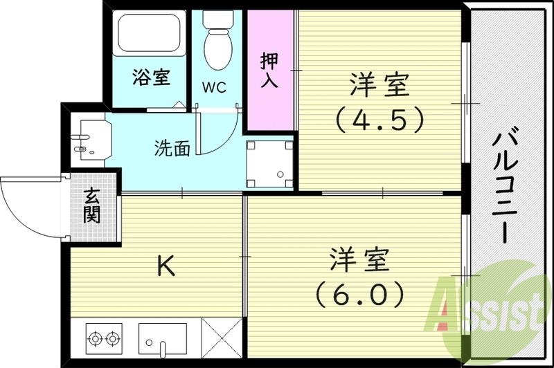 プライバシーを考慮した間取り