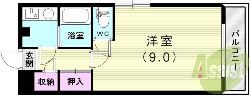 一人暮らしにおススメの物件です。