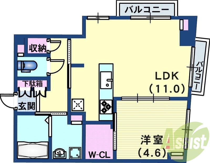 間取図