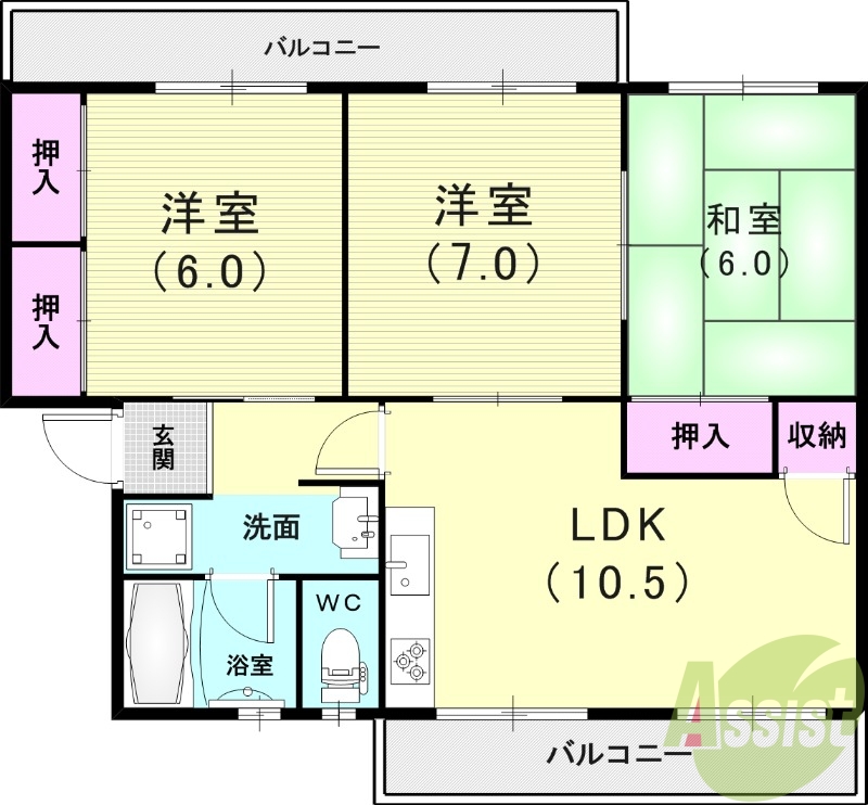 間取図