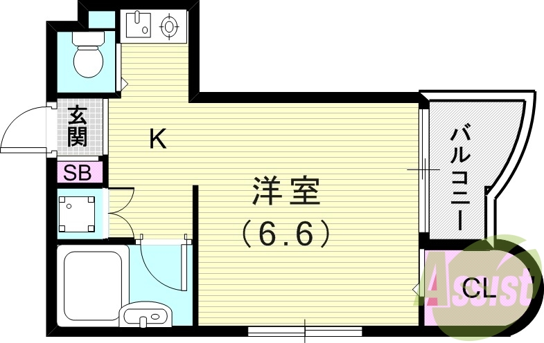 3階の間取り図