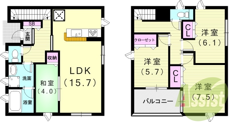 間取図