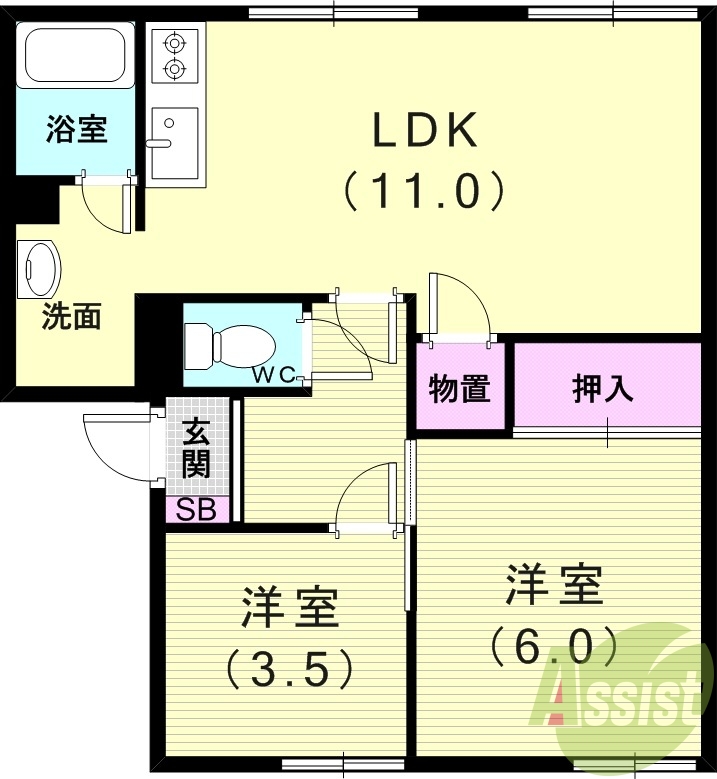 間取図