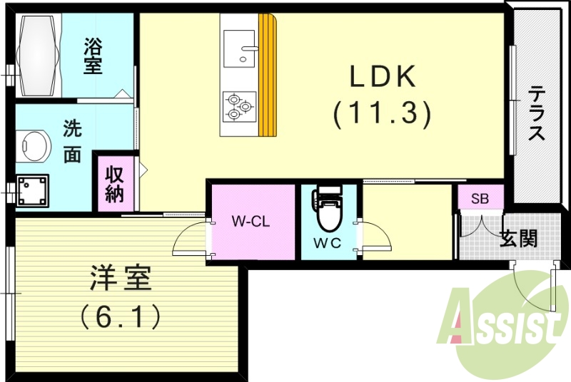 間取図