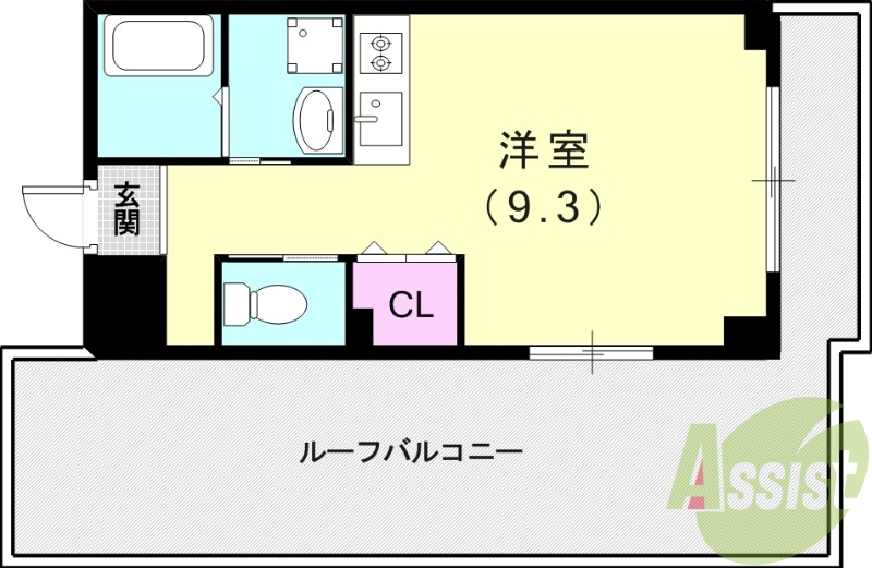 3階の間取り図