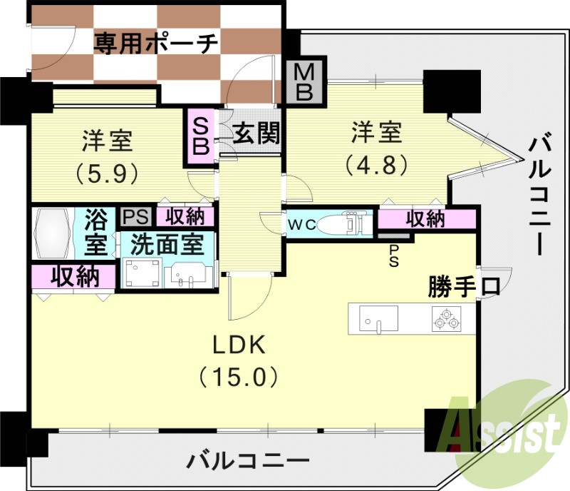 間取図