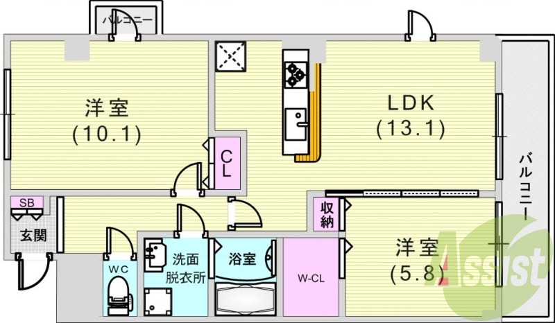 間取図