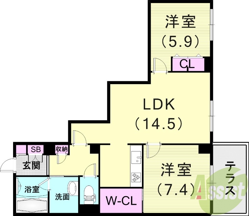 間取図