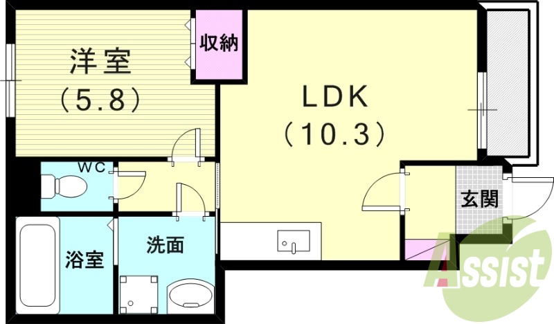 間取図