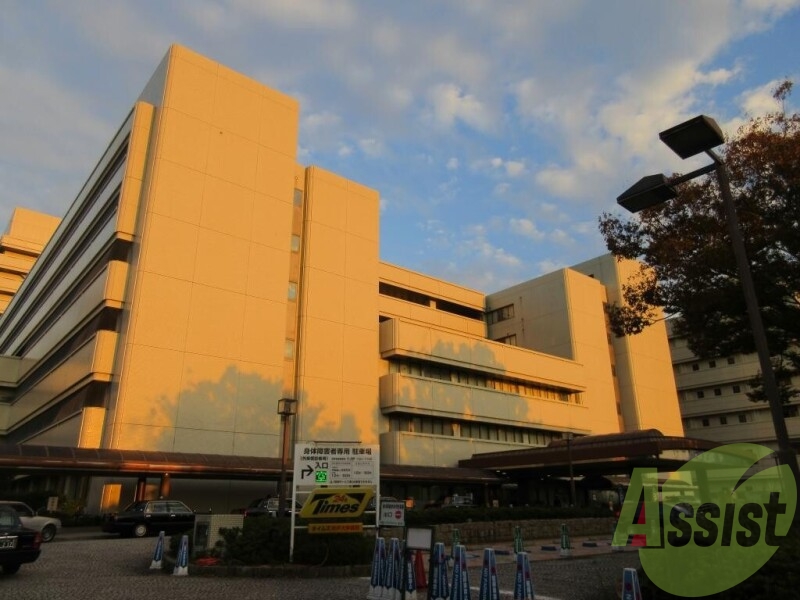神戸大学医学部附属病院 1077m 神戸大学医学部附属病院 1077m