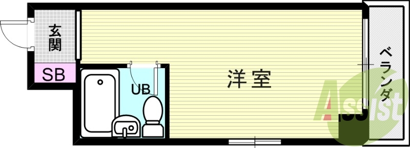 3階の間取り図
