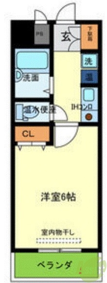 4階の間取り図