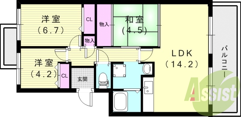 間取図