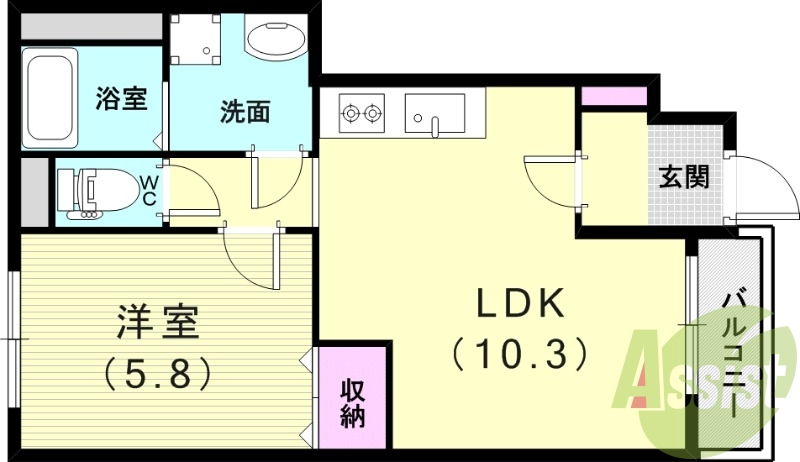 間取図