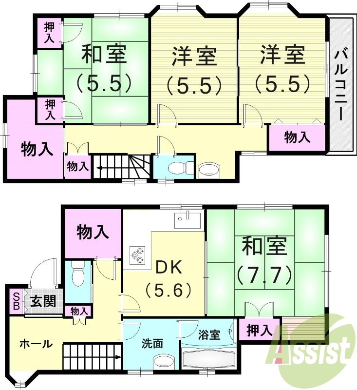 間取図