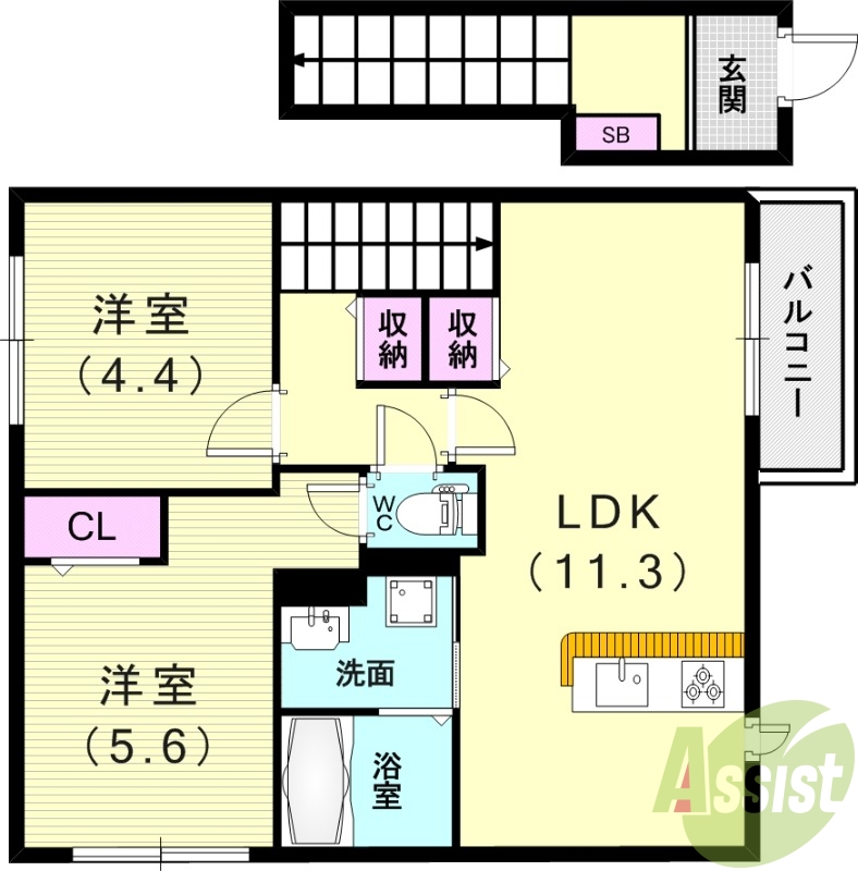 間取図