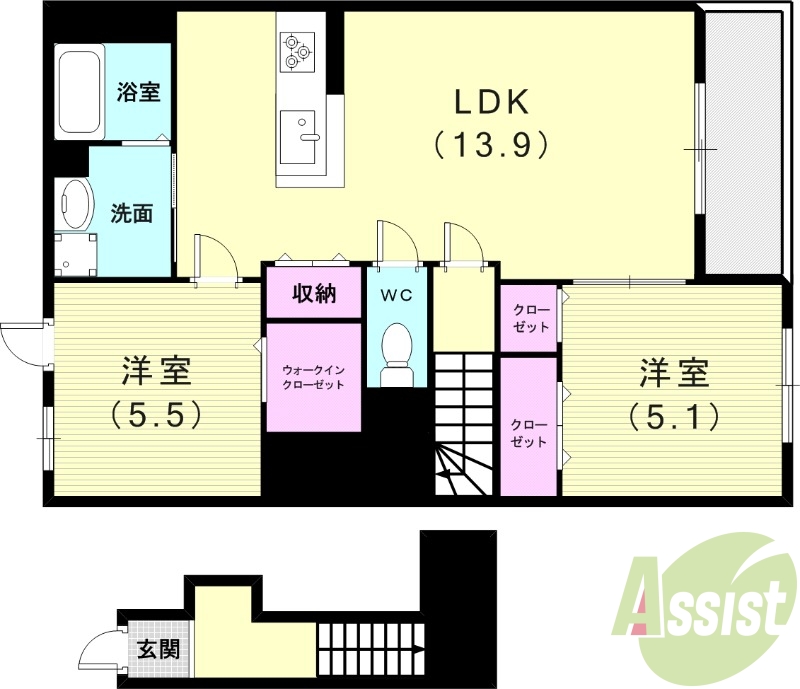 間取図