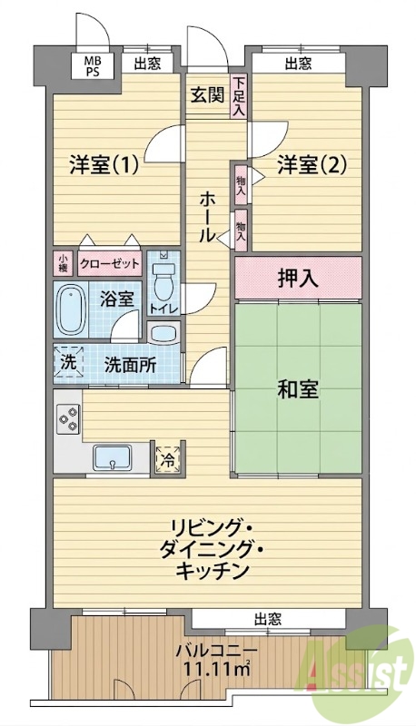 間取図
