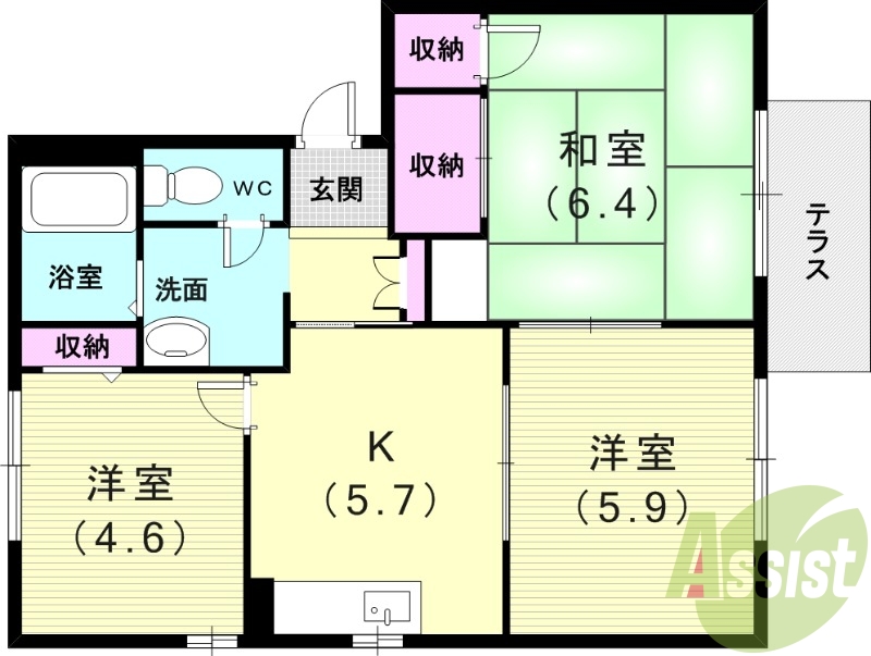 間取図