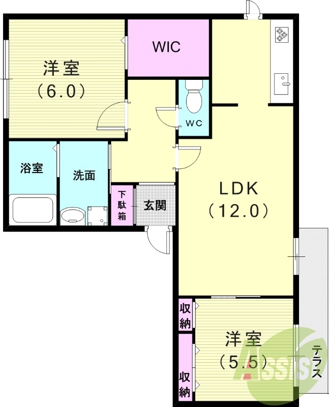 間取図