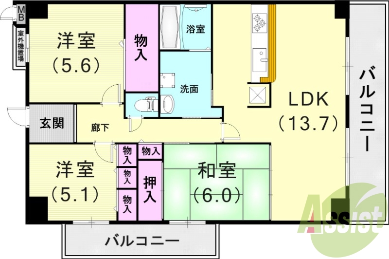 間取図