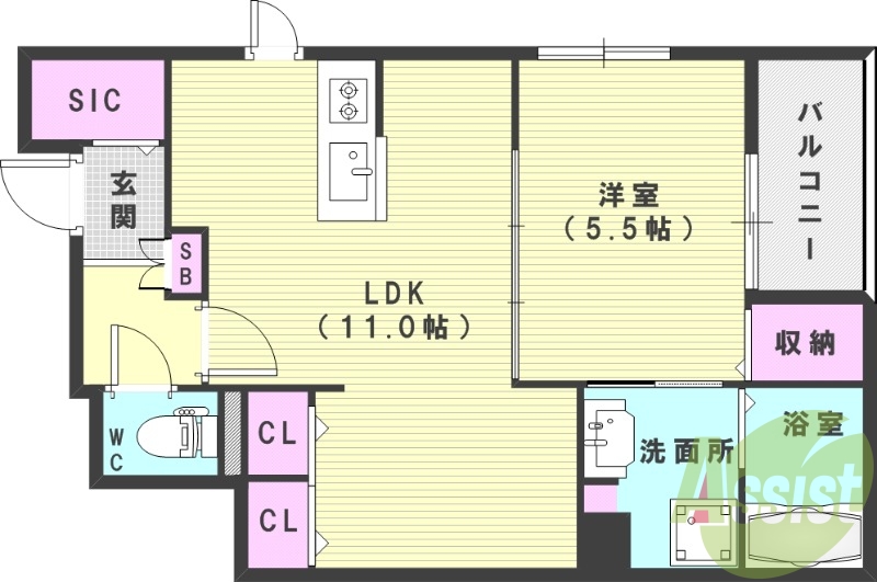 間取図