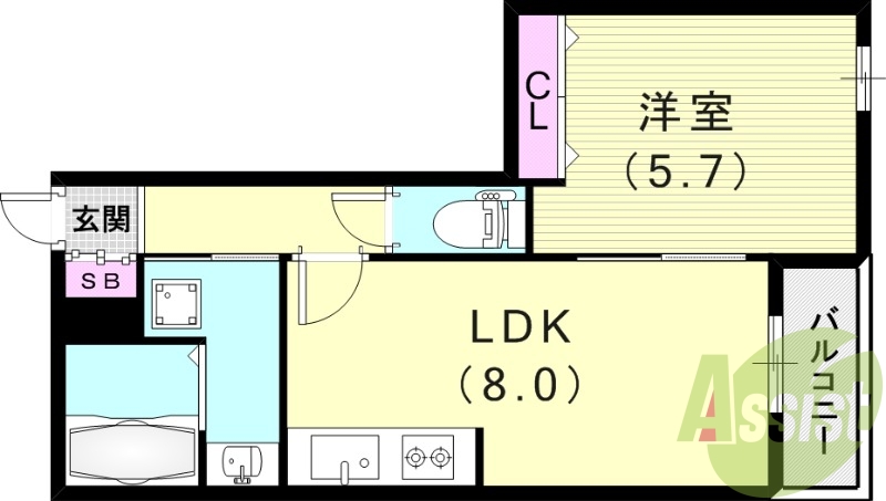 間取図