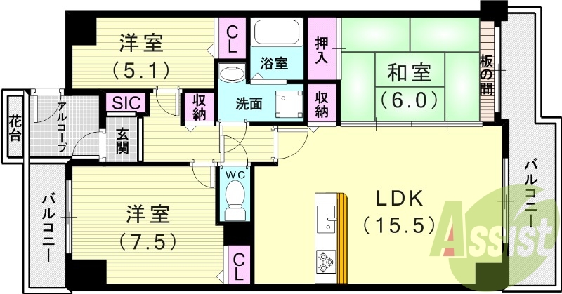 間取図