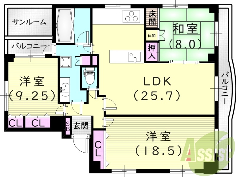 間取図