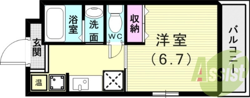 光と風がたっぷり入って爽やかな室内