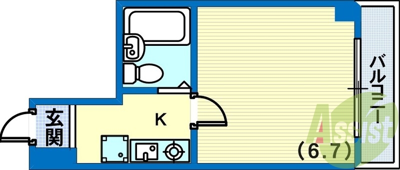 3階の間取り図