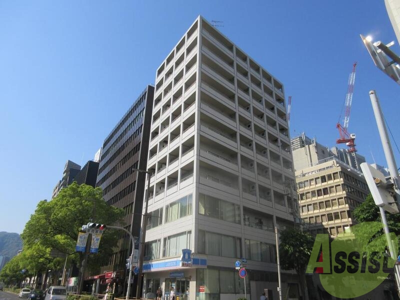 ライオンズマンション三宮フラワーロードの外観