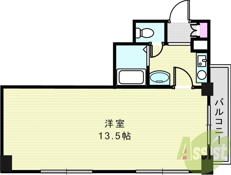 7階の間取り図