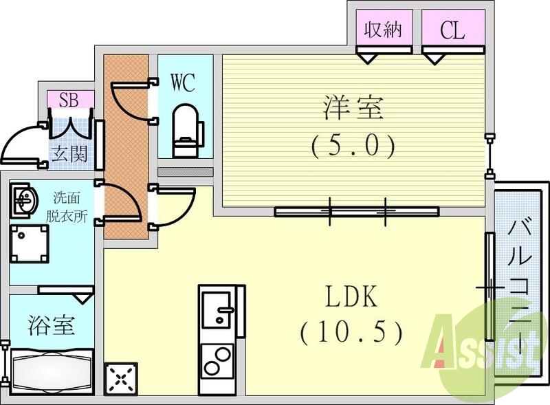 間取図